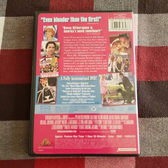 Legally Blonde 2: Red, White & Blonde – Special Edition DVD - Picture 3 of 5